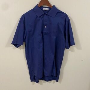 Peter Millar Deep Blue Polo Shirt